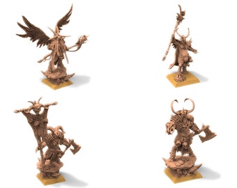 Beastmen - Character Beastmen warriors of Chaos
