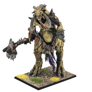Beastmen - Tahrkin Gargant Beastmen warriors of Chaos
