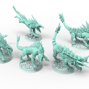 Ciudad oscura - Perro del caos Dark Eldar Drow