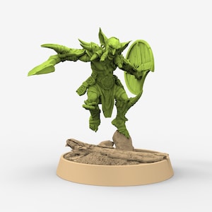 Green Skin - Jauk Stomper, The Tusked Marauders of Gauntwood, Miniaturen bei Tagesanbruch
