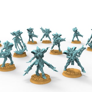 Space Elves - Tropas de Bone Climbers con líder