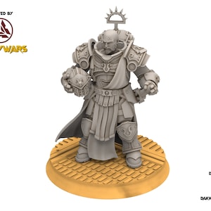 Legio Prima - Scipio Tribune, mechanized infantry, post apocalyptic empire, usable for tabletop wargame.