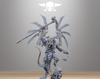 Scavenger Pythonicus Archon , mechanized infantry, post apocalyptic empire, usable for tabletop wargame.