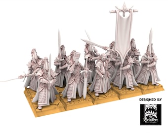 Hight Elves - Blades of Ashur - Silvermoor - The Beholder Miniatures