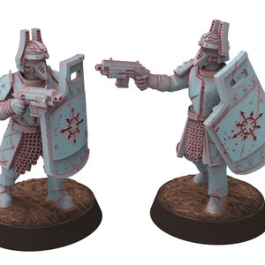 Harbingers of darkness - Change god Breachers - Specist infantry, Siege of Vos-Phorax, Quartermaster3D tabletop wargame modular miniatures