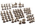 Medieval - Scotland - Scottish Army bundle foot, 14th century Generic Captain Medieval, 28mm Historical Wargame, Saga... Medbury miniatures product logo