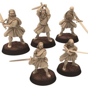 Medieval - Scotland - Highlanders, Hero of the 13th 14th century Medieval, 28mm Historical Wargame, Saga... Medbury miniatures