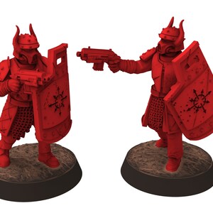 Harbingers of darkness - Blood god Breachers - Specist infantry, Siege of Vos-Phorax, Quartermaster3D tabletop wargame modular miniatures