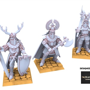 アーサー王騎士団 - 歩兵公爵 - ガリア - ハイランドミニチュア