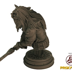 The Forsaken Grove - Bust - Exiled Alchemist, quest for glory, Flesh of Gods, for Wargames, Dungeons & Dragons TTRPG