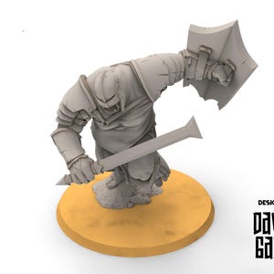 Orc horde - x1 Bloedhandige Trol - Davale miniaturen