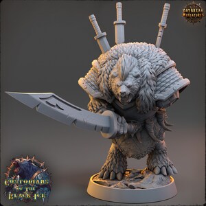 Custodians of The Black Ice – Edge Gallard, Suche nach Ruhm, DayBreak Miniatures, für Wargames, Dungeons & Dragons TTRPG