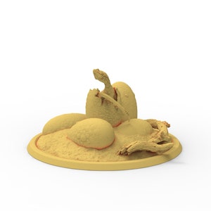 Mystical Beasts - Vouivre Nest, creatures from the mystical world, Lord of the Print