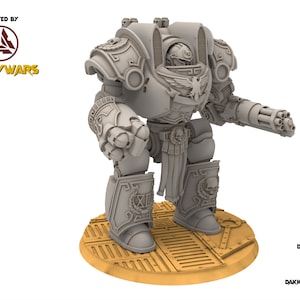 Legio Prima - Victrix Colossus, mechanized infantry, post apocalyptic empire, usable for tabletop wargame.