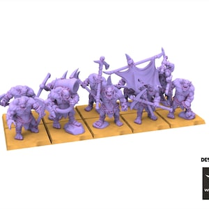 Infernal Dwarves - Infernal Orc Slave - usable for Oldhammer, Fantasy battles, 9th age