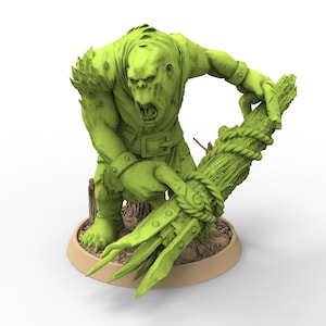 Green Skin -Ork&#39;aa Grim, The Fang Clan of Dogor, Miniaturen bei Tagesanbruch