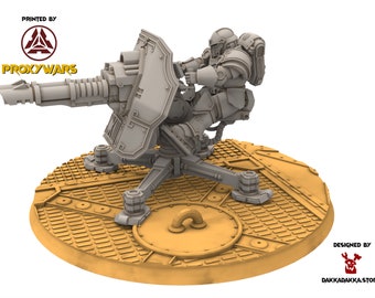 Legio Prima - Victrix Support Turret, mechanized infantry, post apocalyptic empire, usable for tabletop wargame.