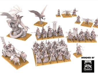 Hight Elves - Bundle Silvermoor V2 - Silvermoor - The Beholder Miniatures