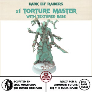 Dunkle Stadt – Handwerker aus Fleisch Dark Eldar Drow