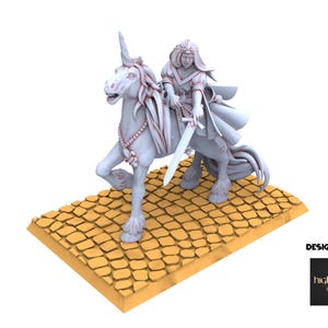 Arthurian Knights - Lady - Gallia - Highlands Miniatures