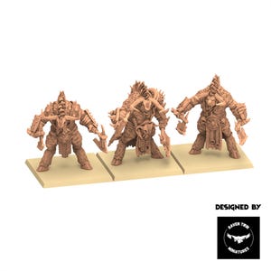 Beastmen - Oddział berserkerów Minotaurów - Raven Twins