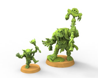 Green Skin - Orc Shaman and Goblin Sidekick