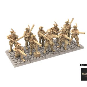 Imperial Fantasy - Harquebusier - V2 - Sunland - Highlands Miniatures