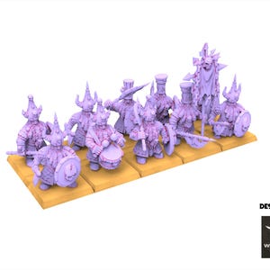 Infernal Dwarves - Infernal guard - usable for Oldhammer, Fantasy battles, 9th age