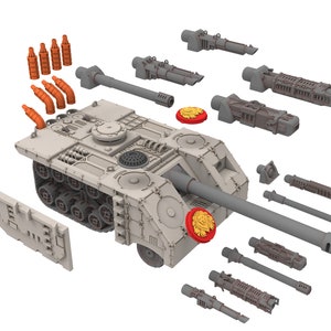 Military - Rakujitsu: Furtive Tank Killer - A Relic of Damocles&#39; Conquest, imperial, post-apocalyptic empire, usable for tabletop wargame