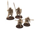 Medieval - Men-at-arms, Spearmen 12 to 15th century, Medieval soldiers 100 Years War, 28mm Historical Wargame, Saga... Medbury miniatures product logo