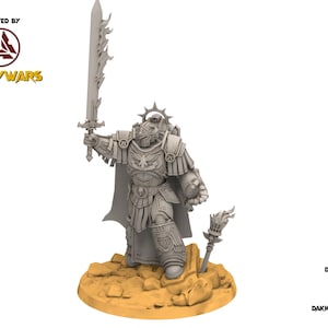 Legio Prima - Quintus Aexius The Conditor, mechanized infantry, post apocalyptic empire, usable for tabletop wargame.