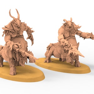 Beastmen - Destroyers Centigon Squad Beastmen warriors of Chaos