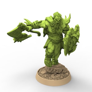 Green Skin -Oista Hung, The Fang Clan of Dogor, Miniaturen bei Tagesanbruch