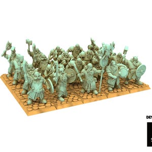 Dwarves - Warrior - Dwarven Kingdoms - The Beholder Miniatures