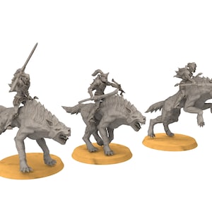 Caverna dos goblins - Guerreiros guerreiros goblins mistos - Mina dos anões - Miniatura Khurzluk