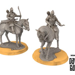 Rohan - West Human Outriders Mounted - Davale miniatures