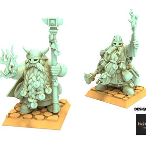 Dwarves - Runemasters - Sons of Ymir - Highland miniatures