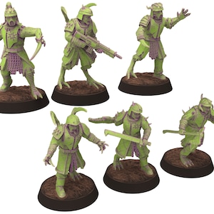Harbingers of darkness -  Cursed Mutans Heretic Cultist Chaos Bringers - Siege of Vos-Phorax, Quartermaster3D wargame modular miniatures