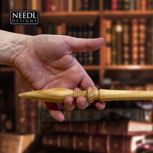 Handmade 'Lancelot' Wooden Wand from repurposed items | Magic Wizard Wand | Cosplay | Hand turned