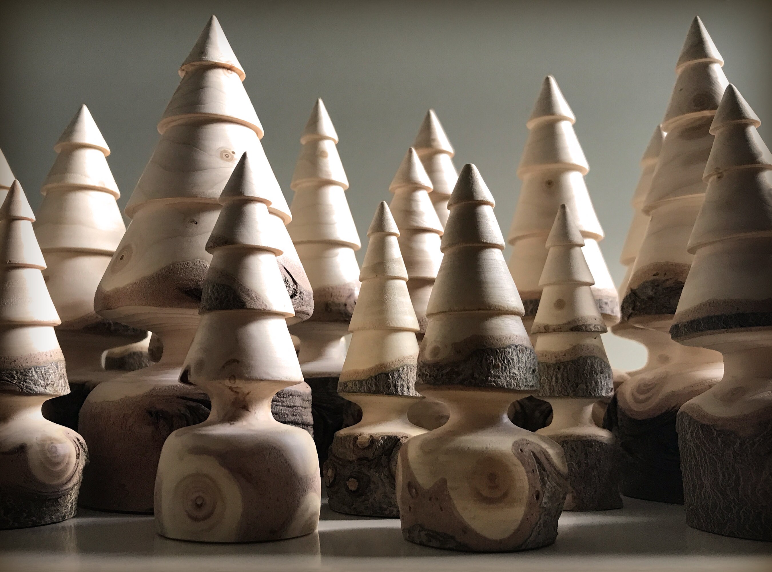 Decorative Handmade Tree Handmade Wooden Trees From Recycled Christmas Trees | Table Decoration ...