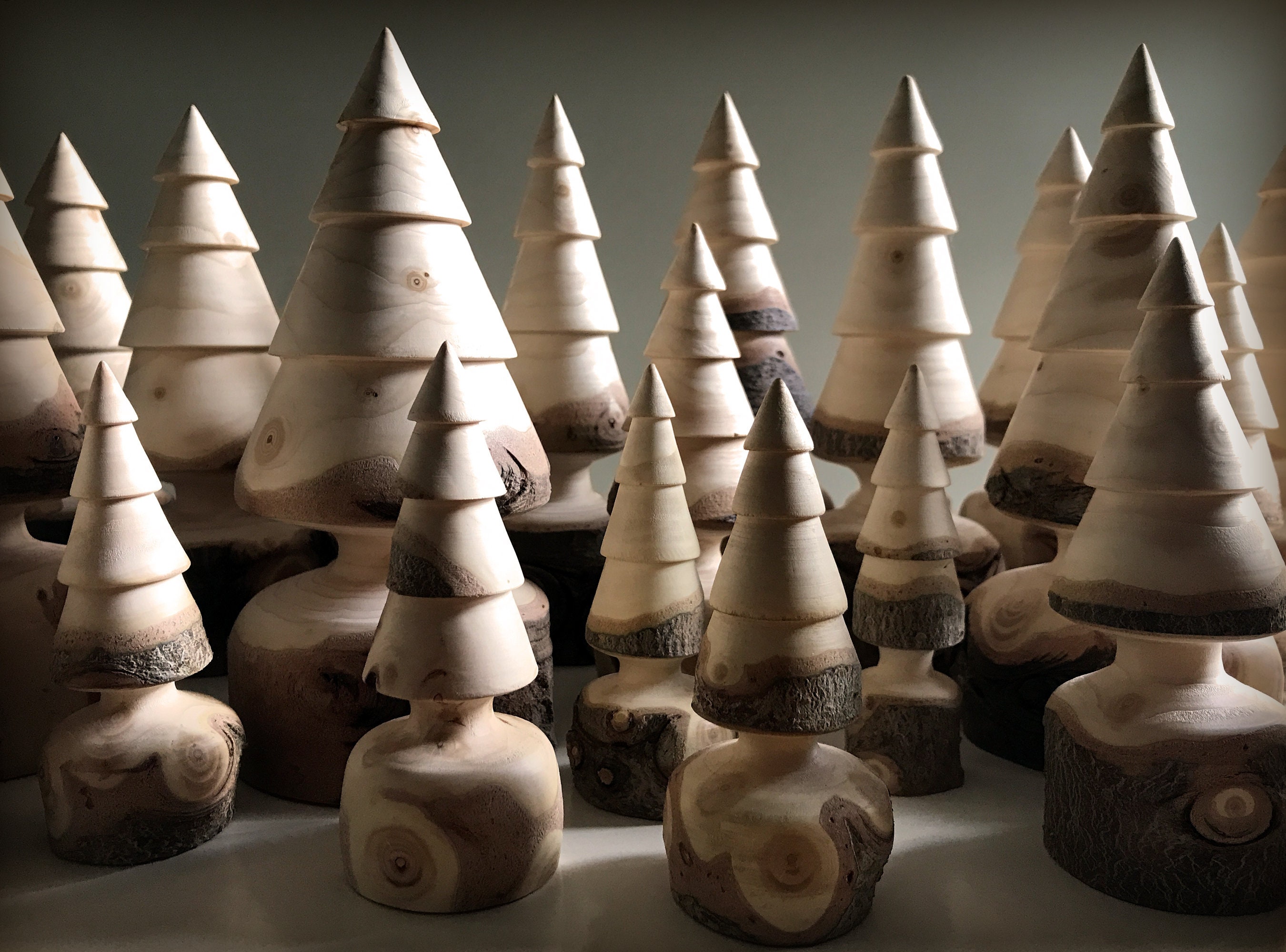 Decorative Handmade Tree Handmade Wooden Trees From Recycled Christmas Trees | Table Decoration ...