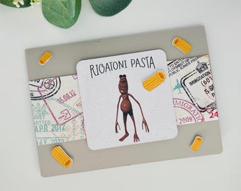 Marcus The Worm, Humorous 3D Handmade, Layered Pop-up Card  (7"x5")