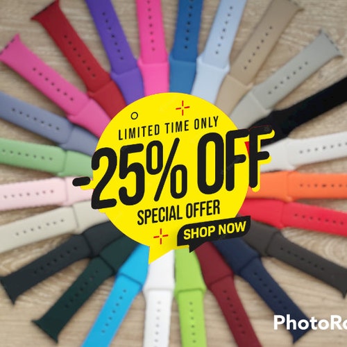 Replacement Silicon Bands for Apple Watch Series Etsy