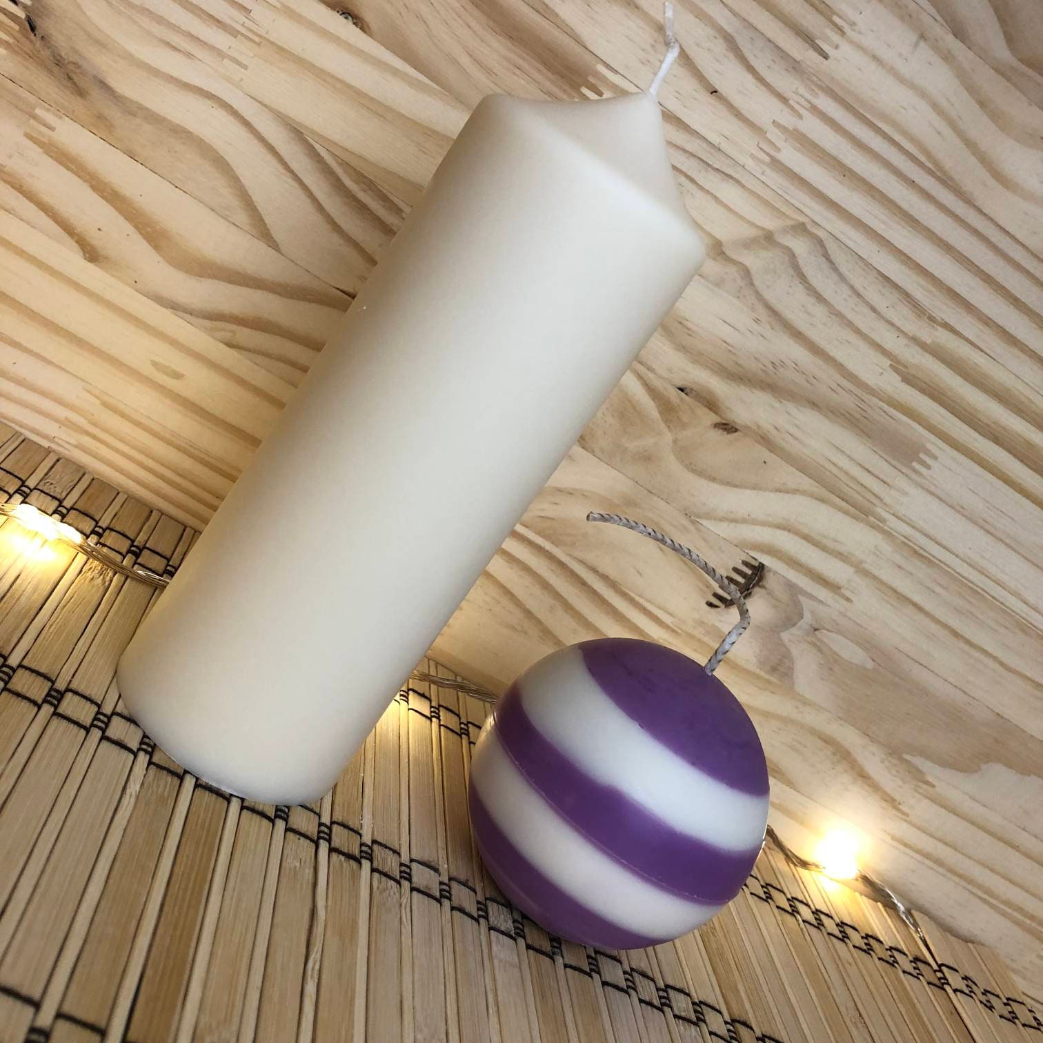 Coffret Bougies Colza - Sans Parfum