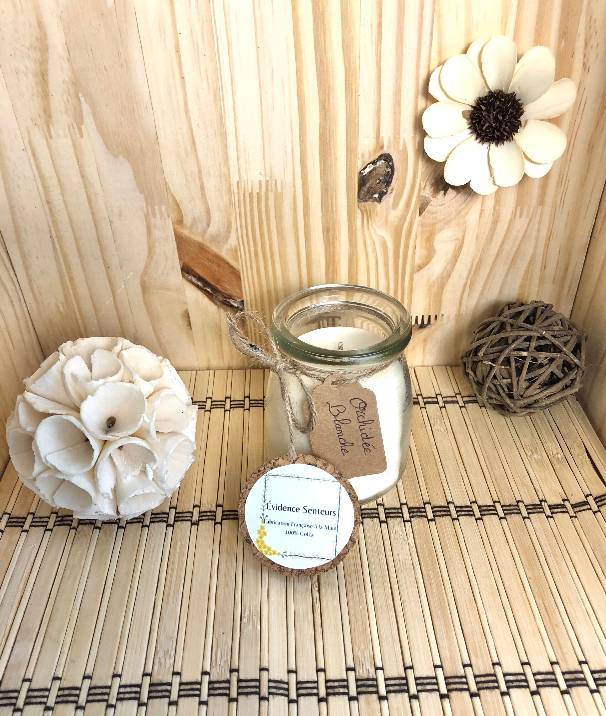 Bougie Colza - Choix Parfums de Grasse