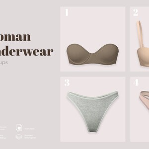Psd ropa interior sales