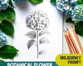 Kolorowanka z kwiatami – zachęta do podróży: Botaniczna grafika liniowa (pobierz plik PDF)