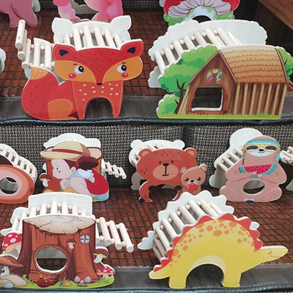 View of Hamster Hideout - Etsy