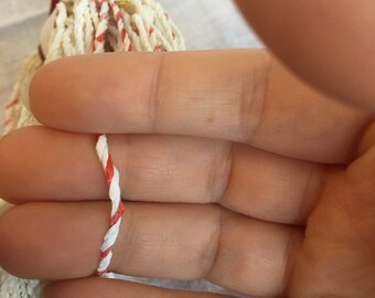 3 ply Handspun HEB bag Plarn