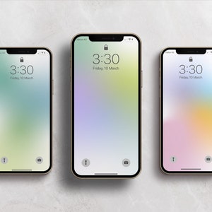 Aura Gradient iPhone Wallpapers Digital Download, Aesthetic Wallpaper iPhone, Gradient wallpaper, Gradient Phone Background, Phone Wallpaper